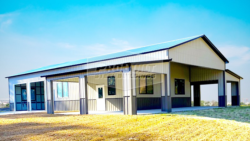 54x75 Vertical Roof Barn