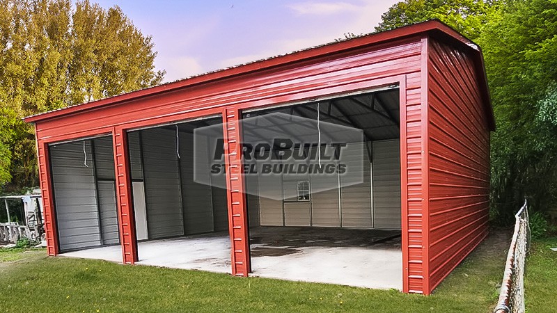 26x40 Side Entry Garage