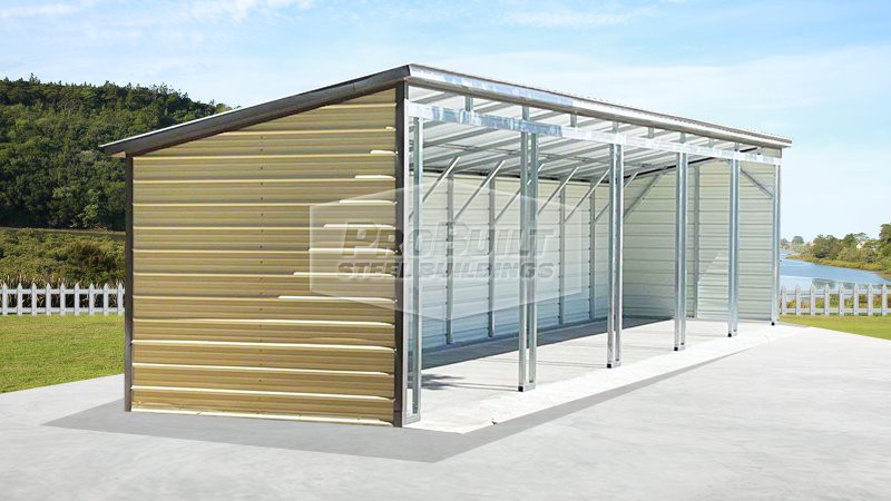 10x50 Standalone Metal carport