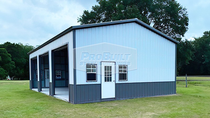 26x35 Side Entry Garage