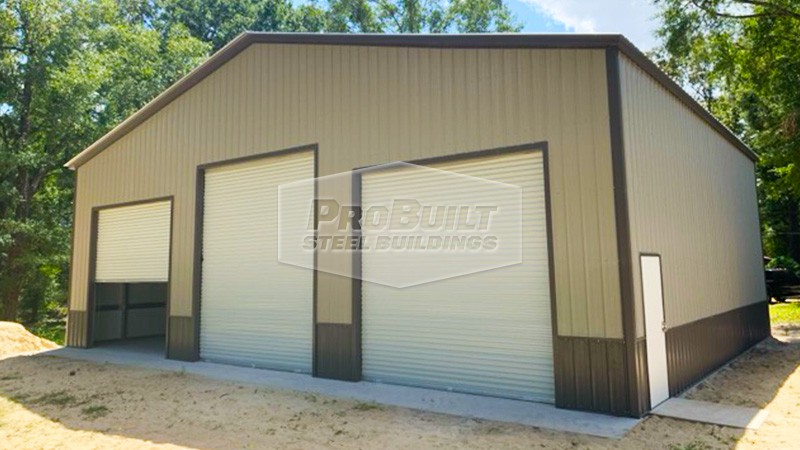 40x50 Vertical Metal Garage