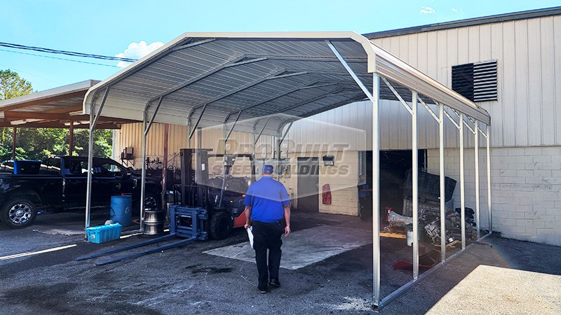 20x25 Regular Roof Carport