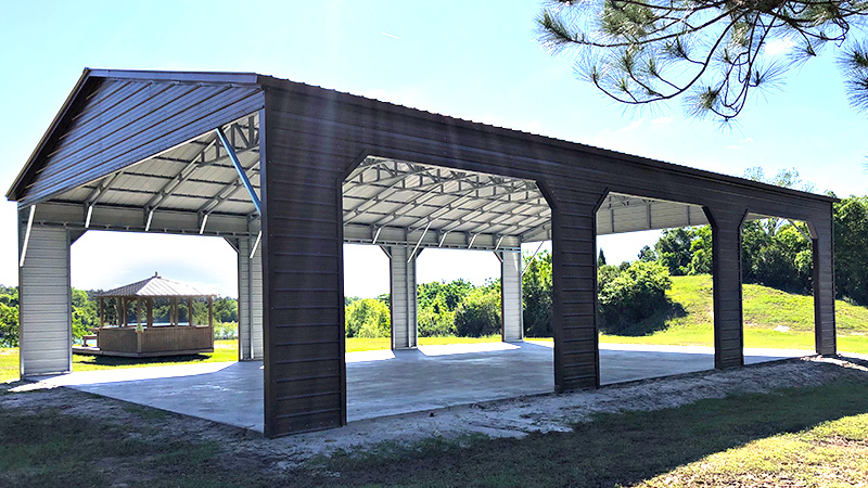 image for 20x60 Vertical Roof Carport