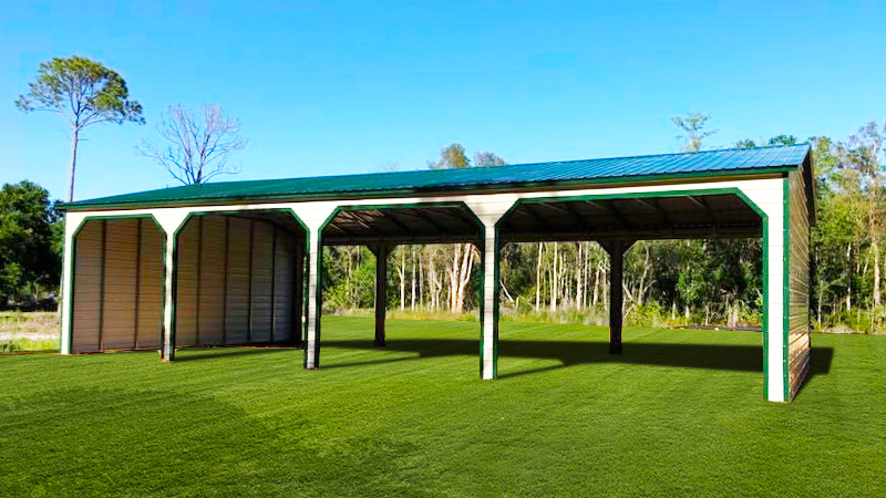 image for 30x55 Vertical Roof Carport