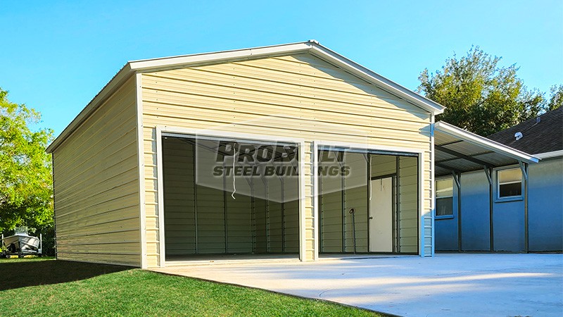 image for 34x40 Garage with Lean-to