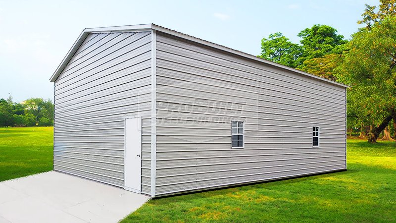 image for 24x40 Vertical Enclosed Garage