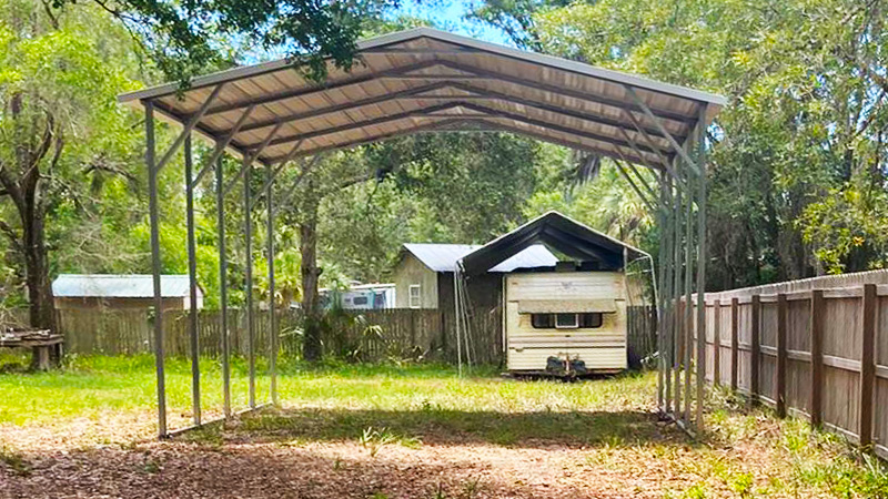 image for 18x20 Boxed Eave Carport